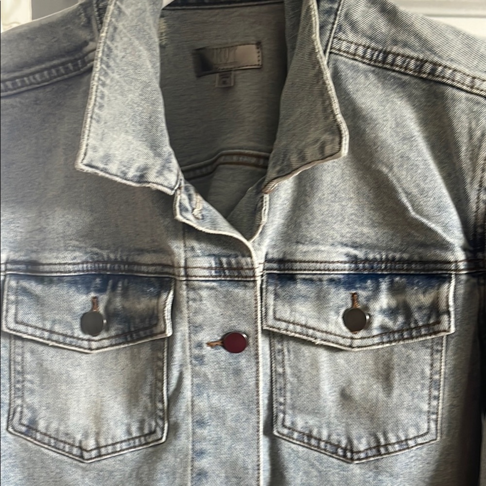 Womans New “KUT”Light Blue Denim Jacket
